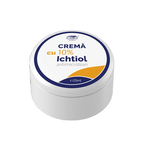 Unguent cu 10% ichtiol Ceta Sibiu – 25 ml